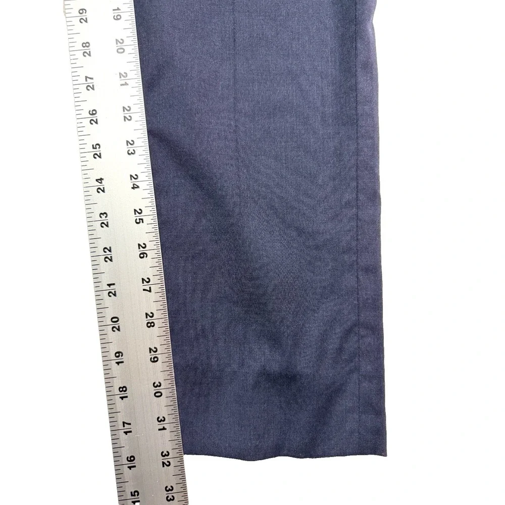 Brooks Brothers‎ 34x32 Navy Brooksflex Milano Dress Pants Trousers Stretch Wool